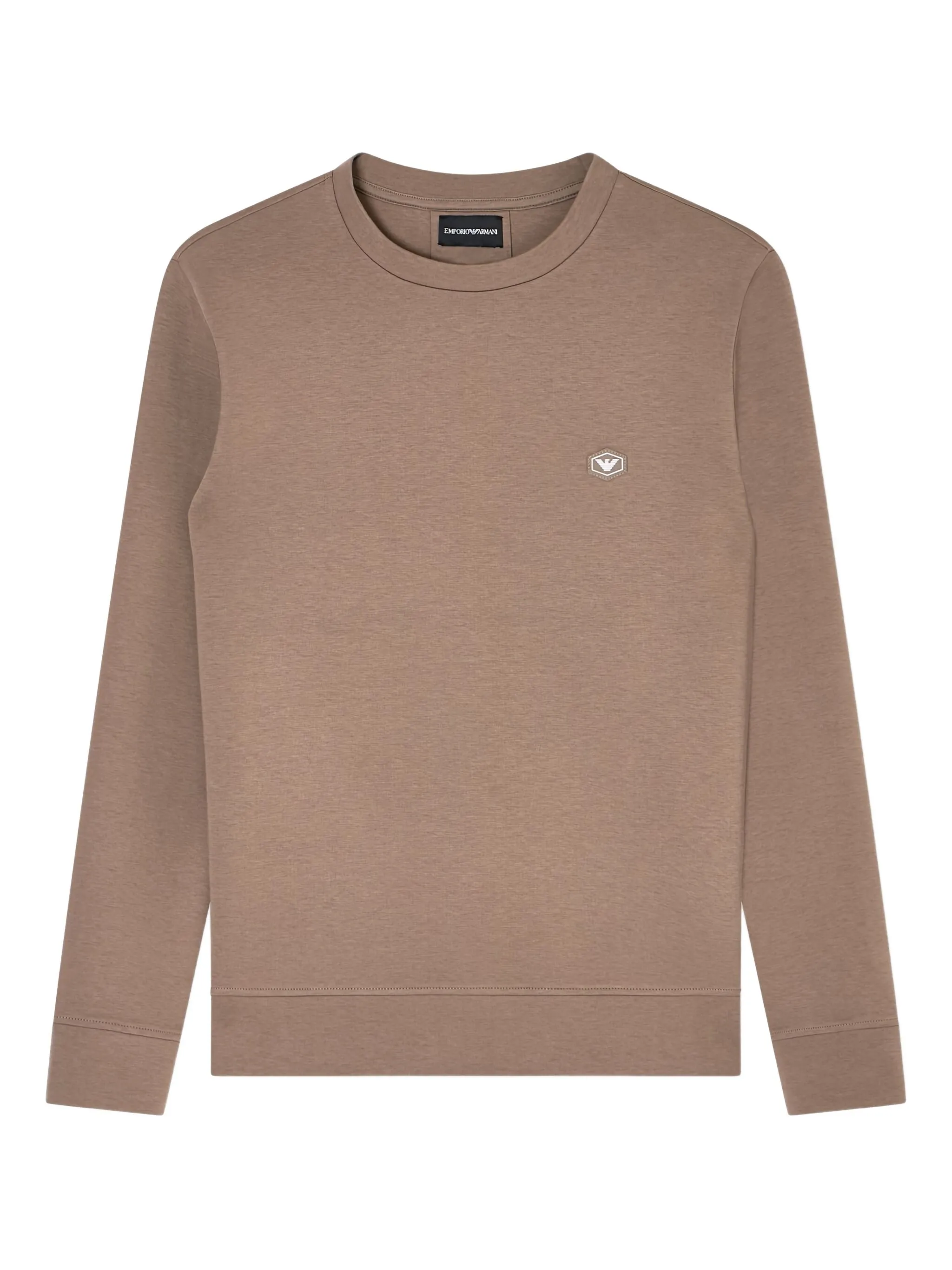 

Толстовка с логотипом Emporio Armani, коричневый