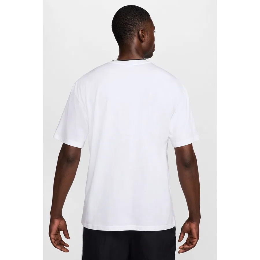 Футболка спортивная с коротким рукавом Sportswear Swoosh Air Logo Nike, Белый — фото 2