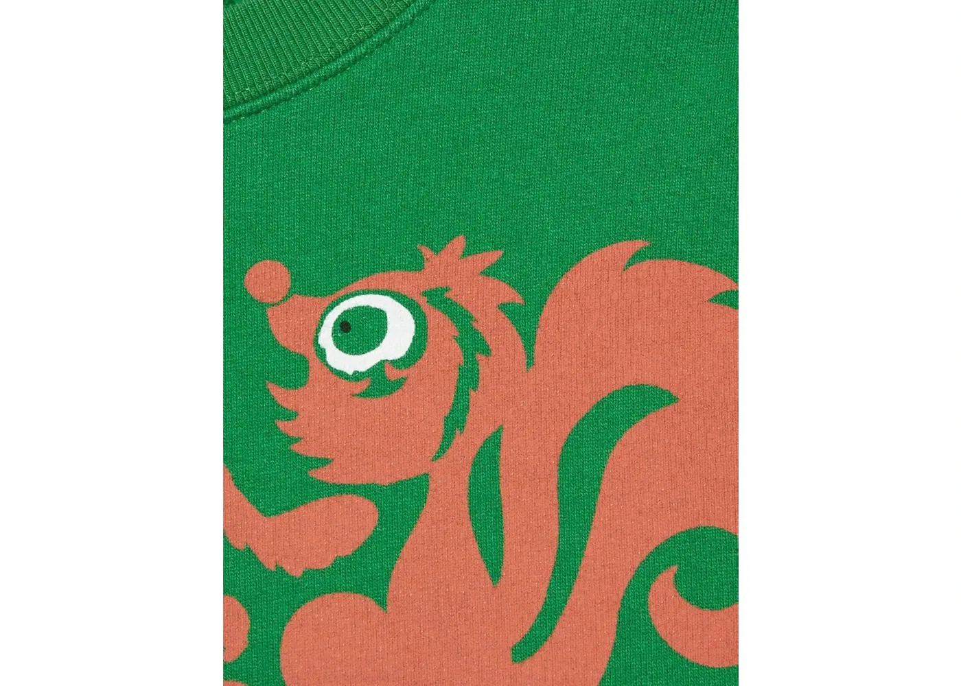 Мужской свитшот с принтом Retro Gucci Skunk-Print Gucci, Grass Green — фото 2