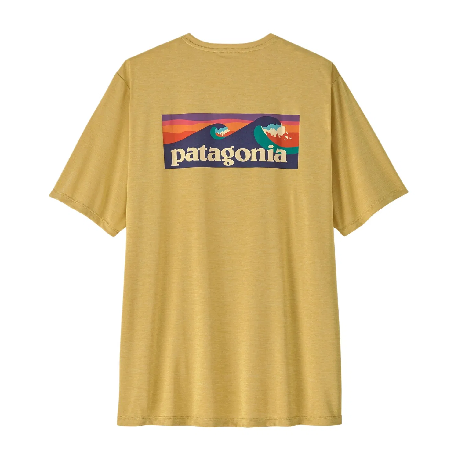 Мужская футболка с быстросохнущей тканью Capilene Cool Daily Shirt Patagonia, Limestone Yellow/LMYX