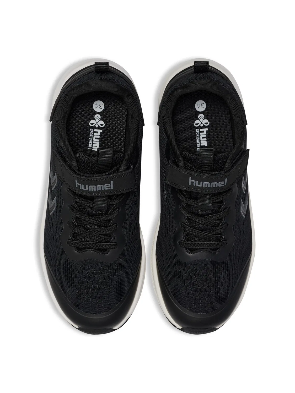 Детские кроссовки с эластичными шнурками Bolt Tech Hummel, Schwarz — фото 3