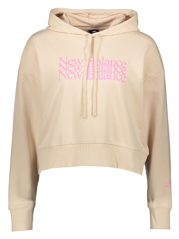 

Худи New Balance Essentials Celebrate, бежевый