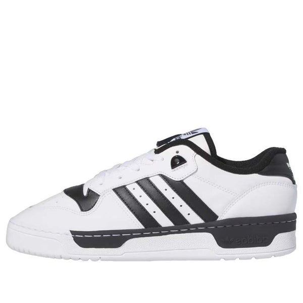 

Кроссовки rivalry low lux 'white black' Adidas, белый