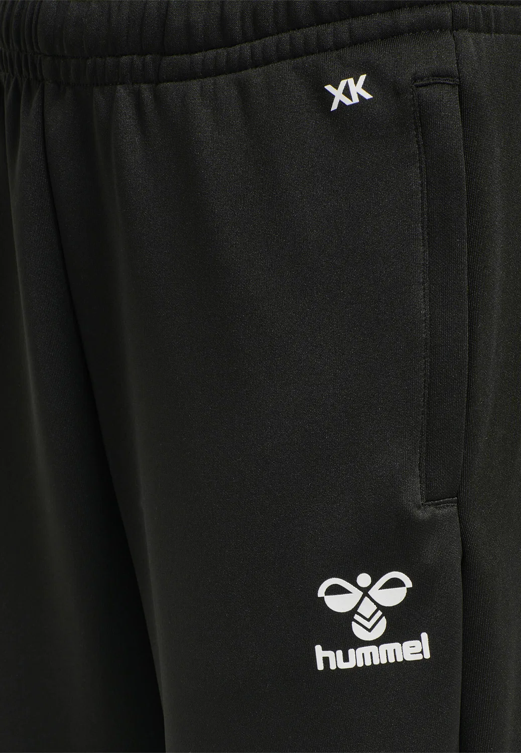 Детские тренировочные штаны hmlCORE XK Training Poly Pants Kids Hummel, Черный — фото 4