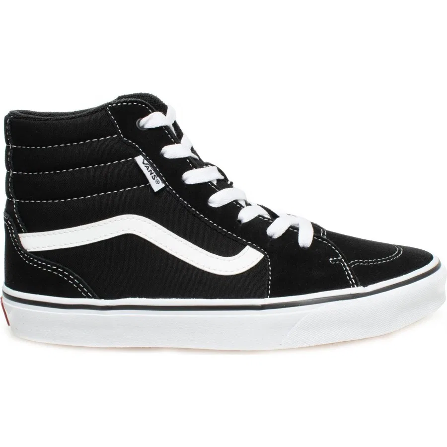Детские кроссовки с закрытым носком Vans Filmore Hi Sneakers, Черный — фото 2