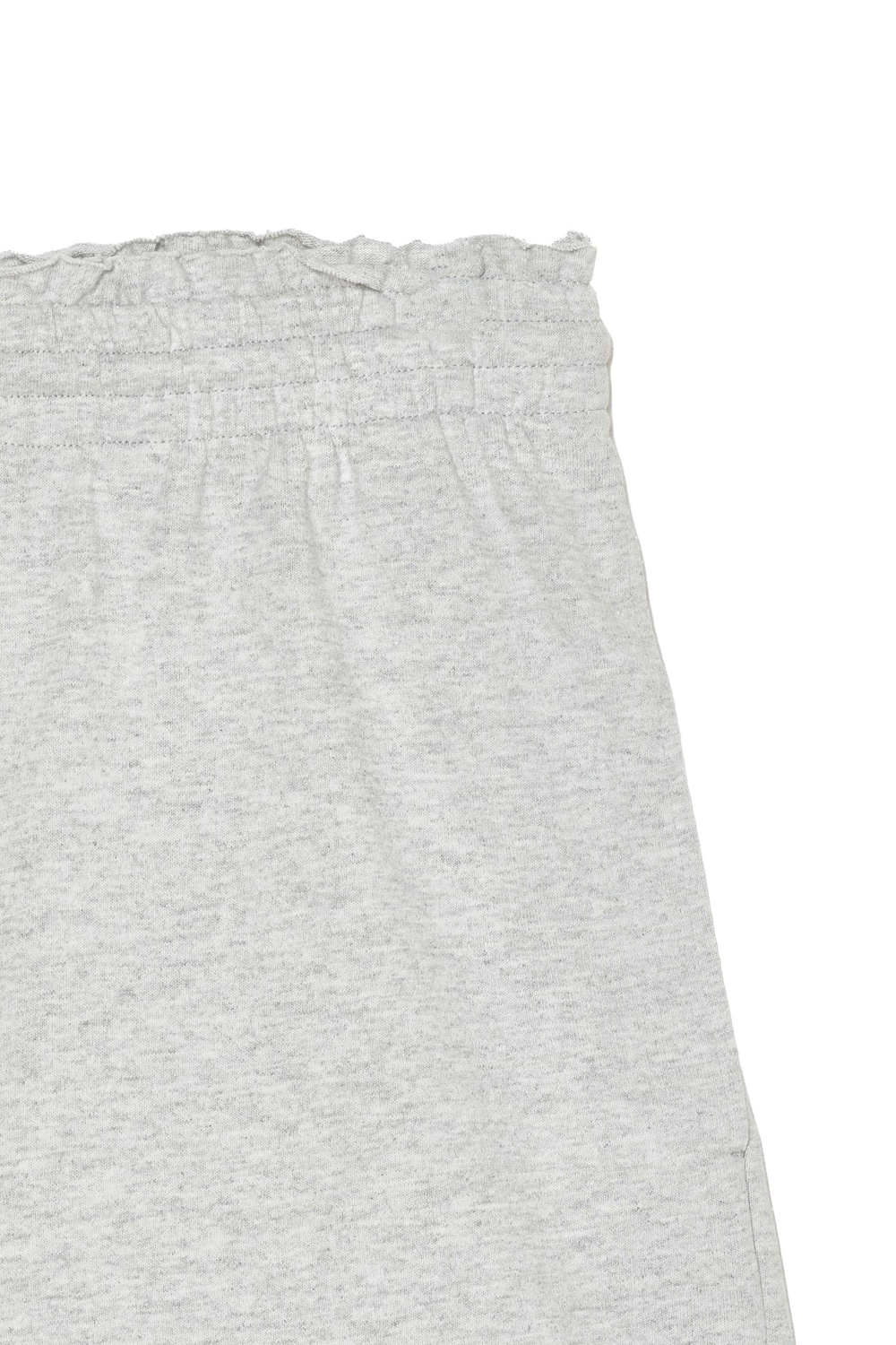 Шорты Zara Benito Antonio Collection Paperbag Waist Cotton, серый меланж — фото 3