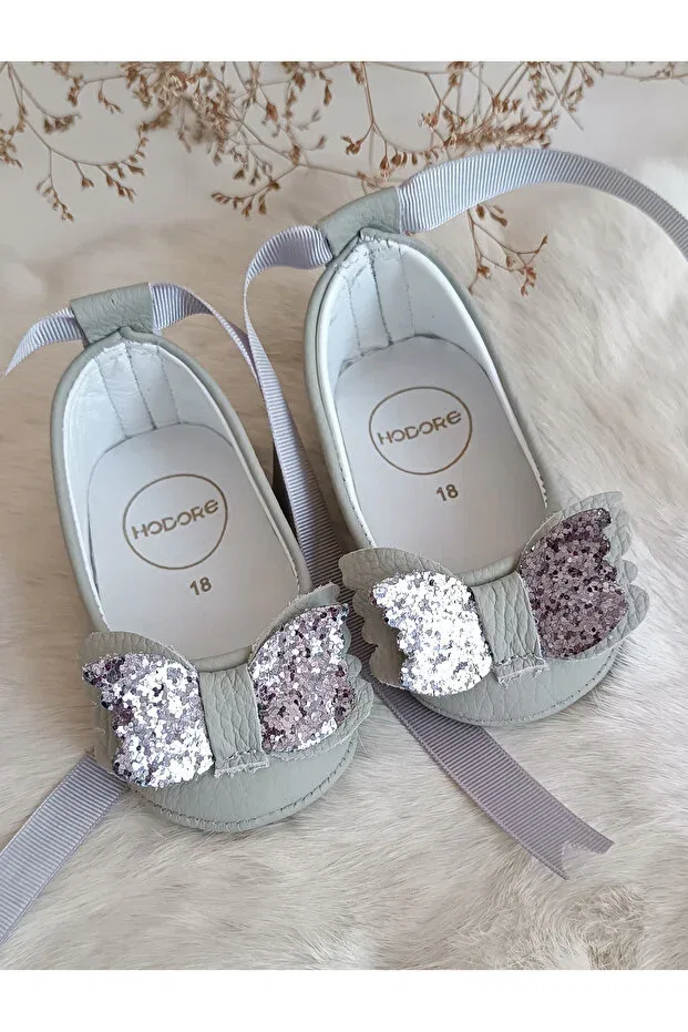 Детские туфли-лодочки без каблука Perla Hodore, Gray