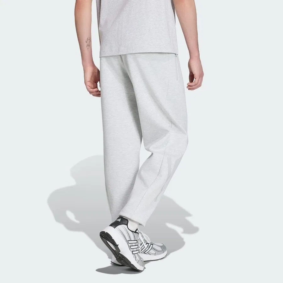 Спортивные штаны с завязками Z.N.E. adidas, Светло-серый — фото 2