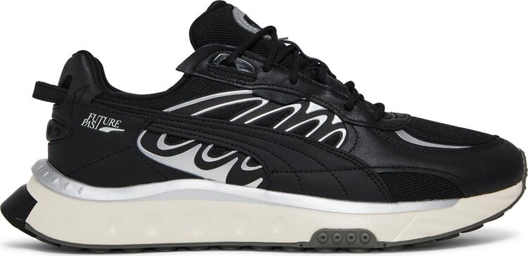 

Кроссовки Puma Wild Rider Techno Black Silver, черный