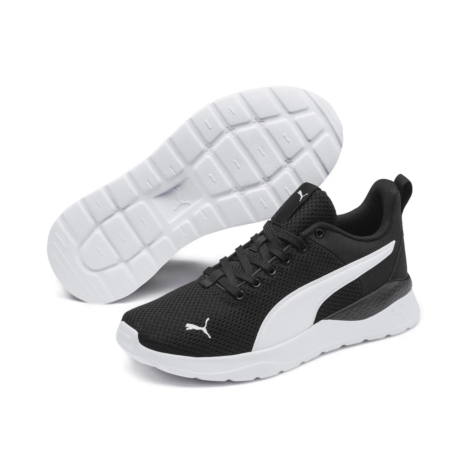 Детские кроссовки с дышащим верхом Anzarun Lite PUMA, Puma Black-Puma White