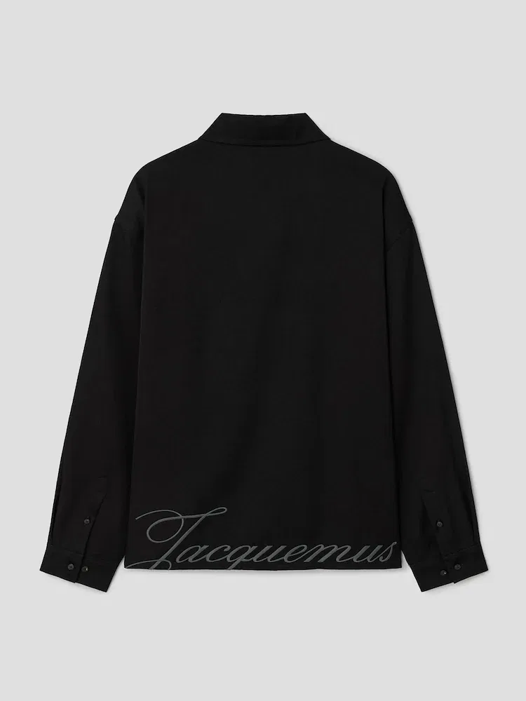 Рубашка прямого кроя La Chemise Mecano JACQUEMUS, Black — фото 2
