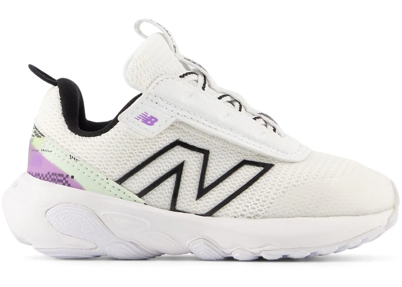Детские кроссовки для мальчиков New Balance 1440, White/Black/Purple Fade
