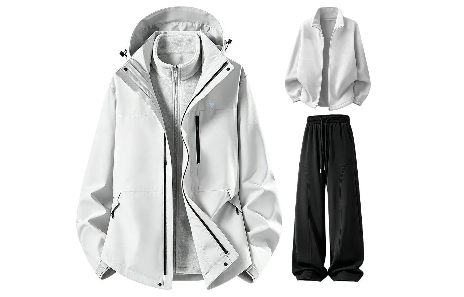 Детский комплект ветровки и брюк с капюшоном, Windbreaker Jacket & Pants Sets, WARRIOR