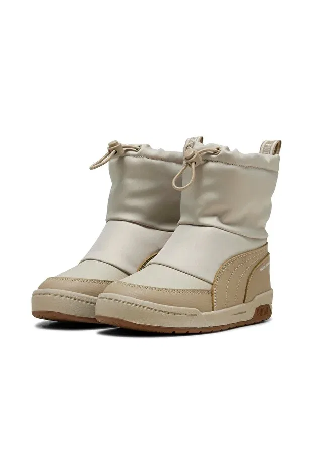 Детские ботинки-снегозащитные на шнуровке Puma, Nude Color