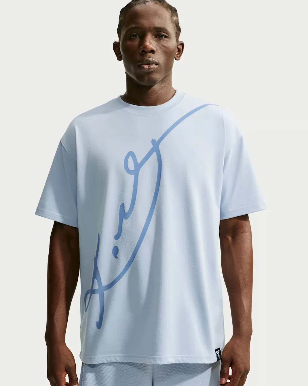 Мужская баскетбольная футболка Dri-FIT Kobe Nike, Light Armory Blue/Work Blue
