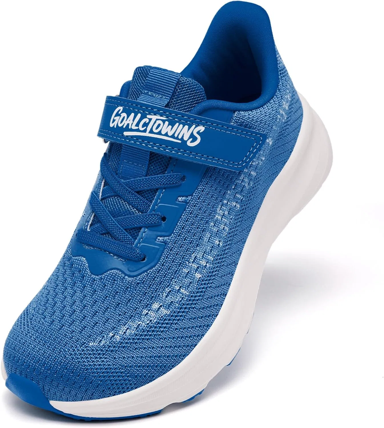Детские кроссовки для бега с широким носком и нулевым перепадом GOALCTOWINS, Blue