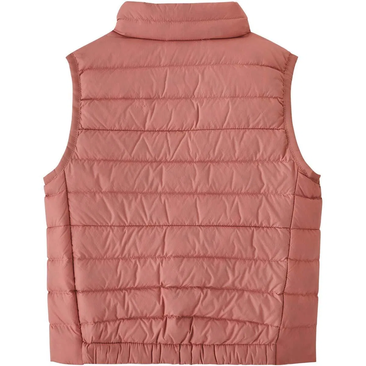 Детский жилет стеганый с капюшоном Patagonia Baby Down Sweater Vest, Sunfade Pink — фото 3