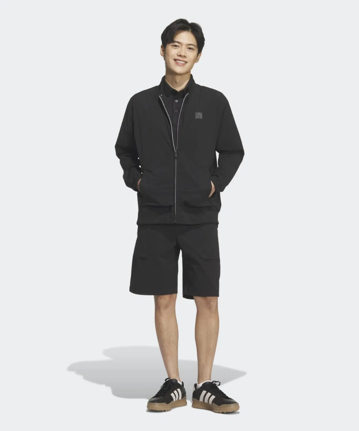 Мужская куртка из рипстопа с длинным рукавомClub Consumer Jacket Adidas, Black — фото 4