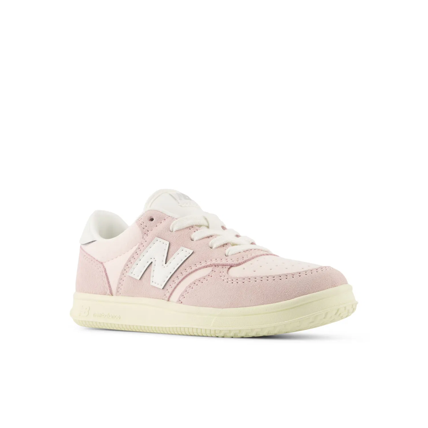 Кроссовки New Balance T500 в цвете Powder, Pastel Pink — фото 3