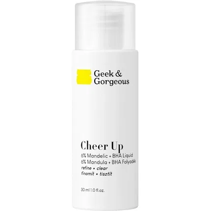 Сыворотка для лица с миндальной и салициловой кислотой Geek & Gorgeous Cheer Up, 30 мл