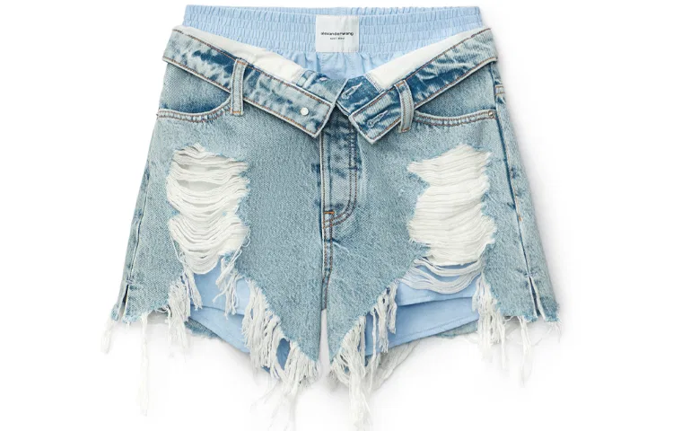 Шорты Casual, синие, Alexander Wang