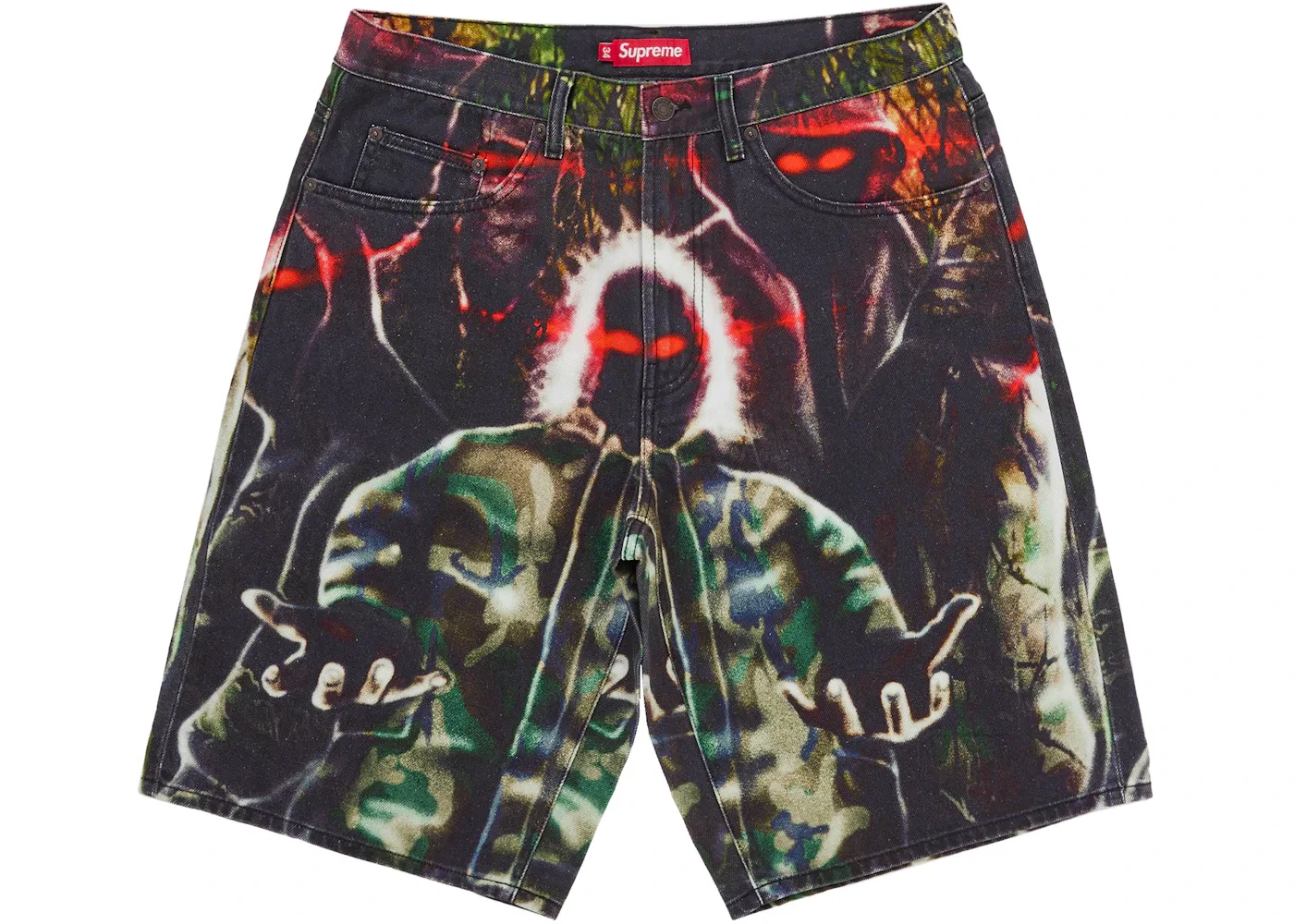 Мужские шорты свободного кроя с абстрактным принтом Short Supreme, Multicolor
