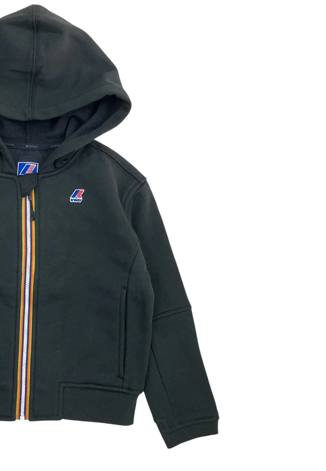 Толстовка на молнии K-Way, Black Pure — фото 3