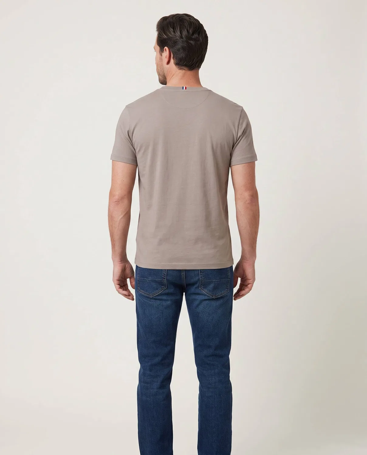 Футболка с круглым вырезом U.S. Polo Assn., Grigio — фото 3
