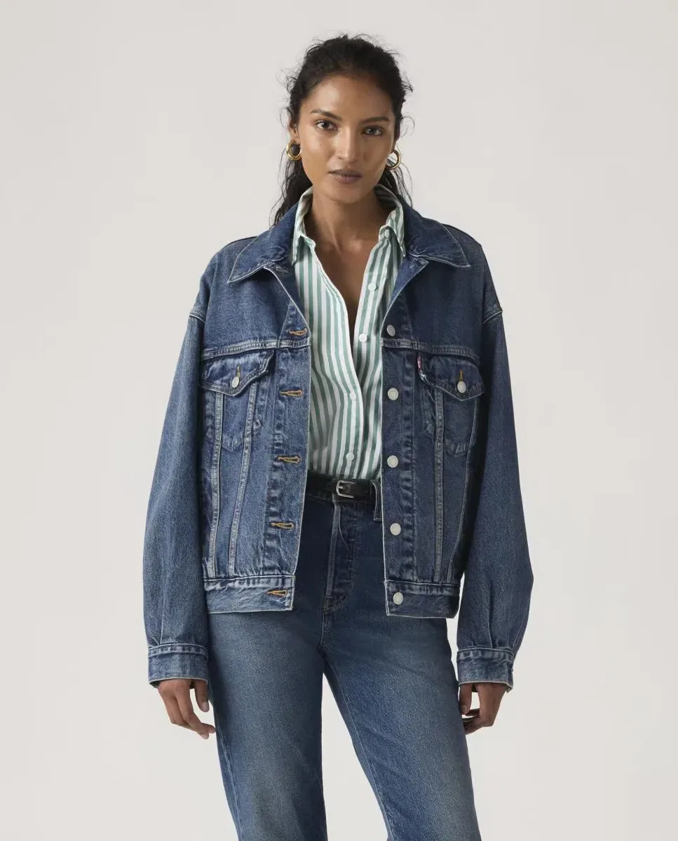 Женская джинсовая куртка с двумя нагрудными карманами Levi's, Azul