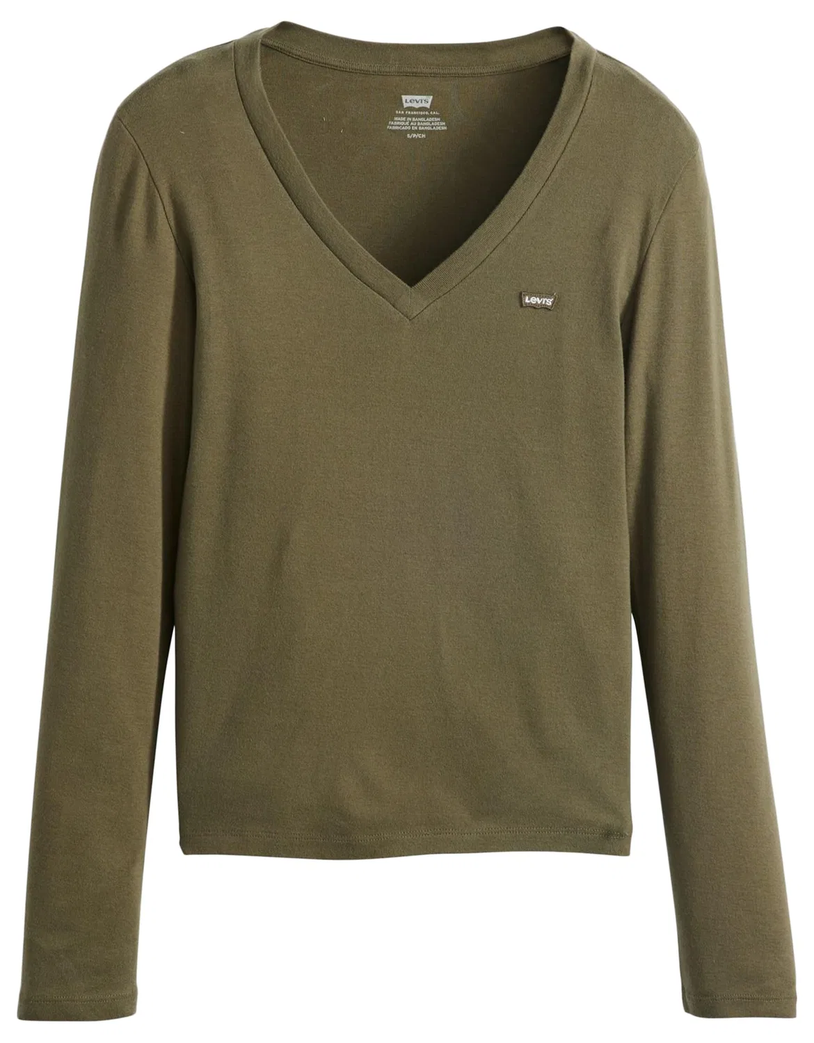 Женская футболка с длинным рукавом Essential Housemark Levi's, Ivy Green