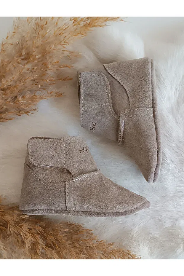 Детские для девочек ботинки с мехом внутри Lucca Hodore, Gray — фото 3