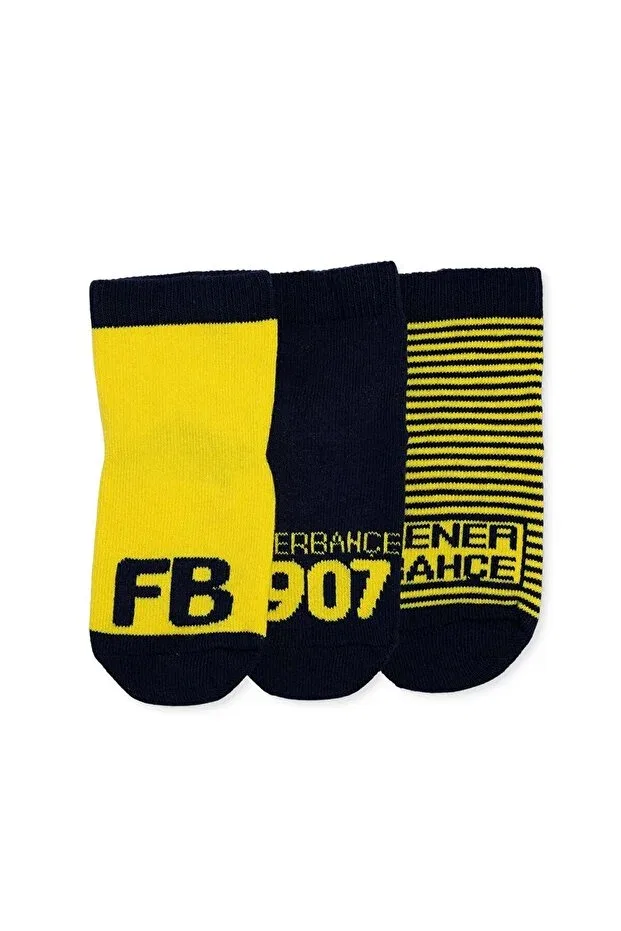 Детские носки для мальчиков с принтом Fenerbahçe, Navy Blue