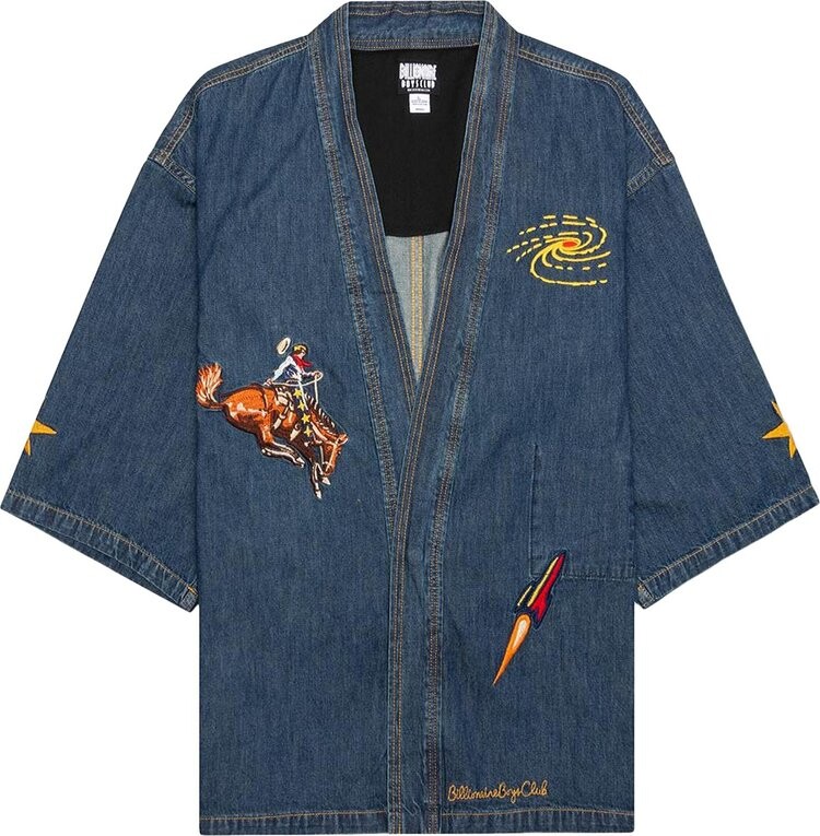 

Лонгслив Billionaire Boys Club Space Rider Long-Sleeve Kimono 'Solar Flare', синий