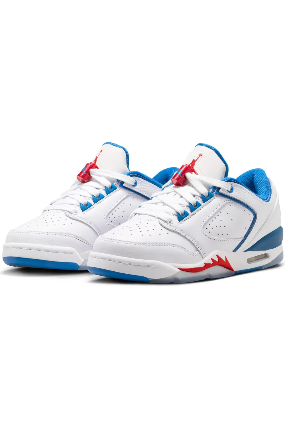 Детские кроссовки баскетбольные низкие Sixty Plus Jordan, White/Varsity Red/Blue