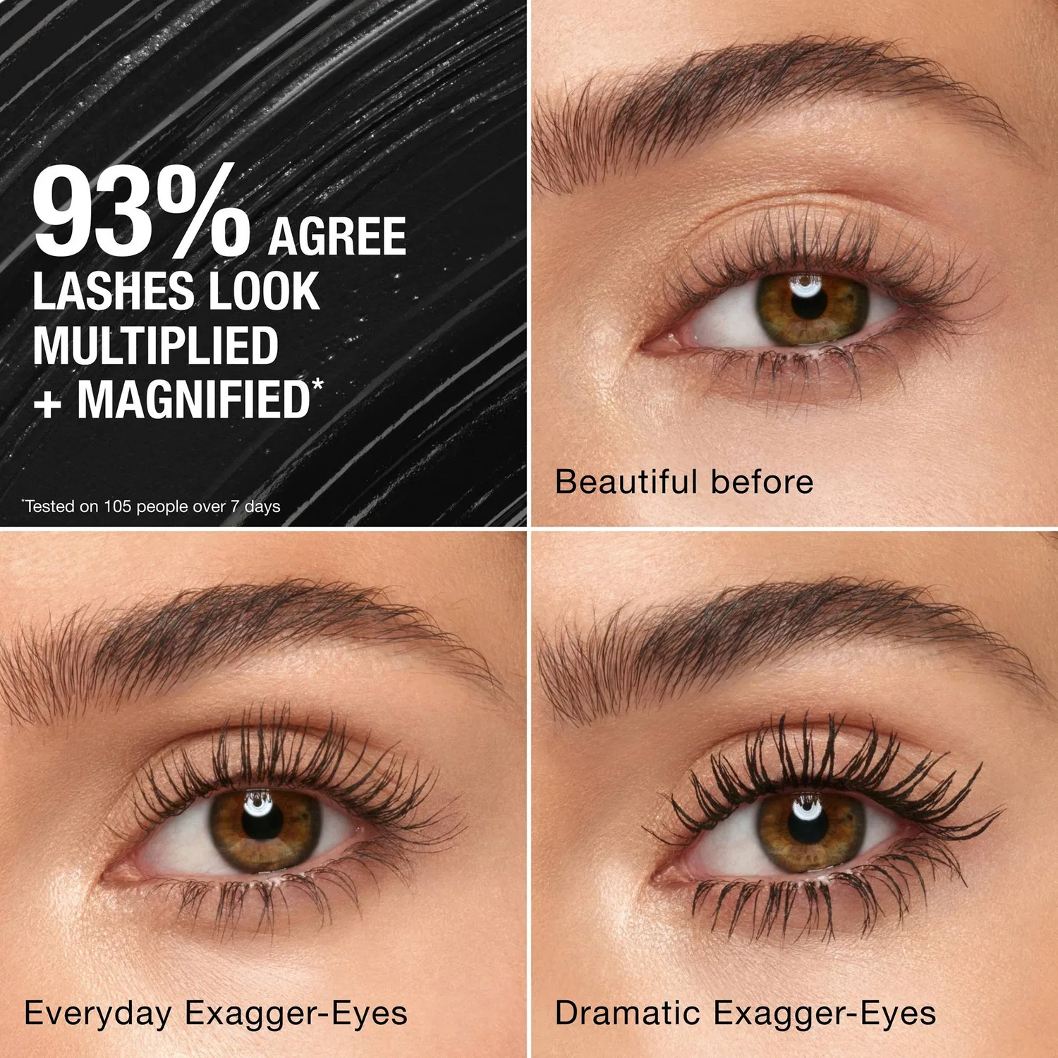 Тушь для ресниц с эффектом объема Exagger-Eyes Volume Mascara Charlotte Tilbury, 10 мл, Black — фото 3