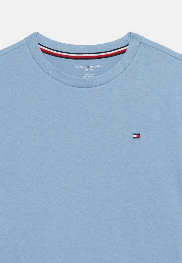Футболка Tommy Hilfiger 2P cn tee ss undershirt, сладкий голубой/яркий голубой — фото 4