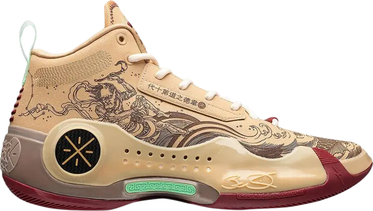 

Кроссовки Way of Wade 10 The First Pick, загар, Бежевый, Кроссовки Way of Wade 10 The First Pick, загар