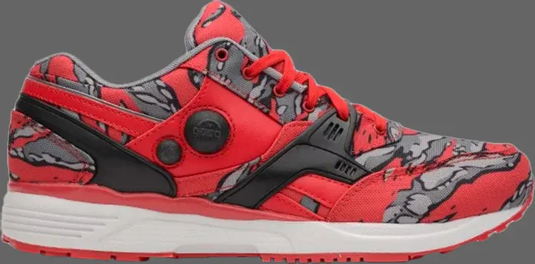 

Кроссовки pump running dual 'excellent red' Reebok, красный