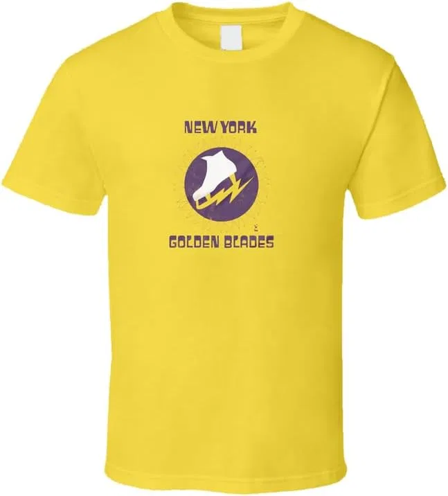 Мужская футболка с принтом New York Golden Blades, Navy