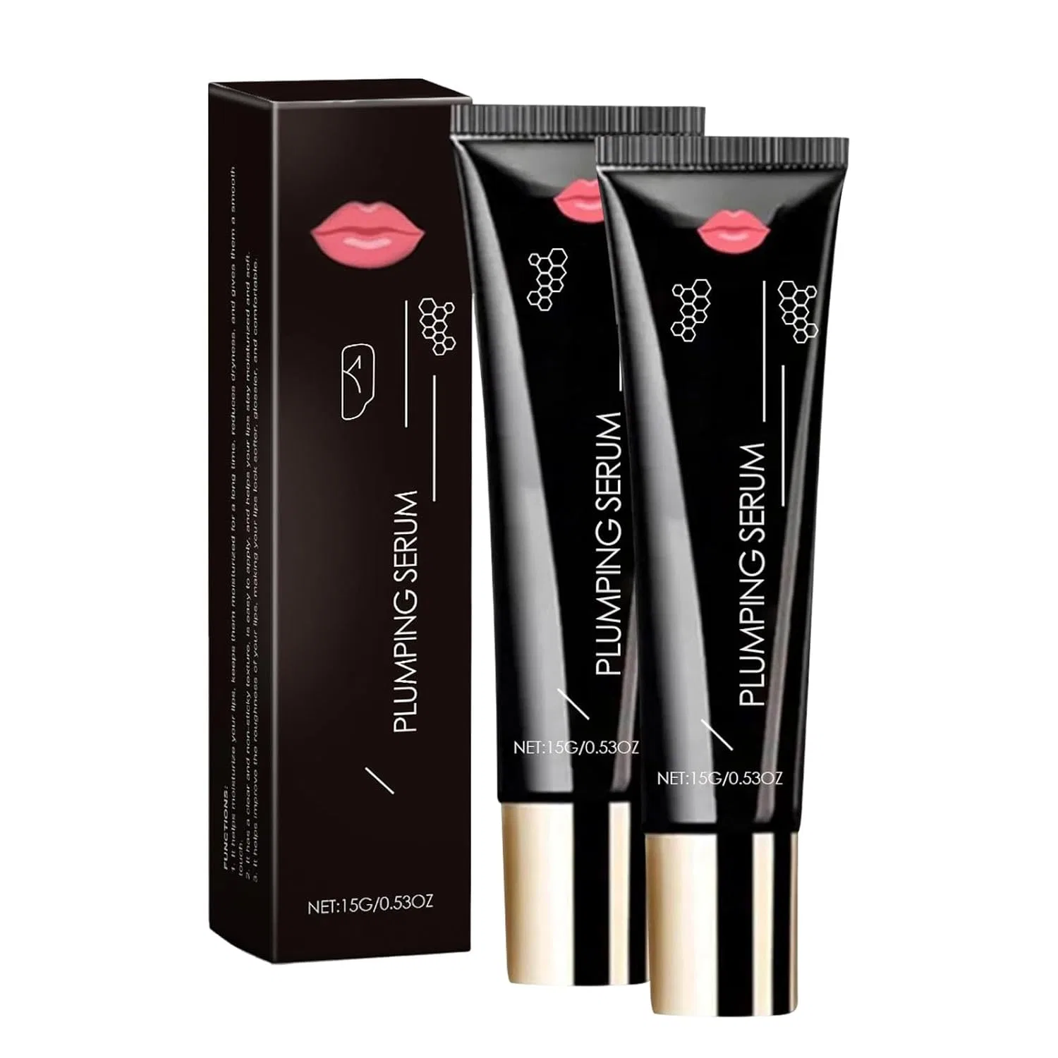 Бальзам для губ Lip Booster Serum, Rubu22a, 2 шт, 15 г