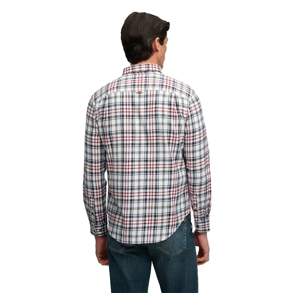 Мужская рубашка с длинным рукавом Lumberjack Superdry, White — фото 2