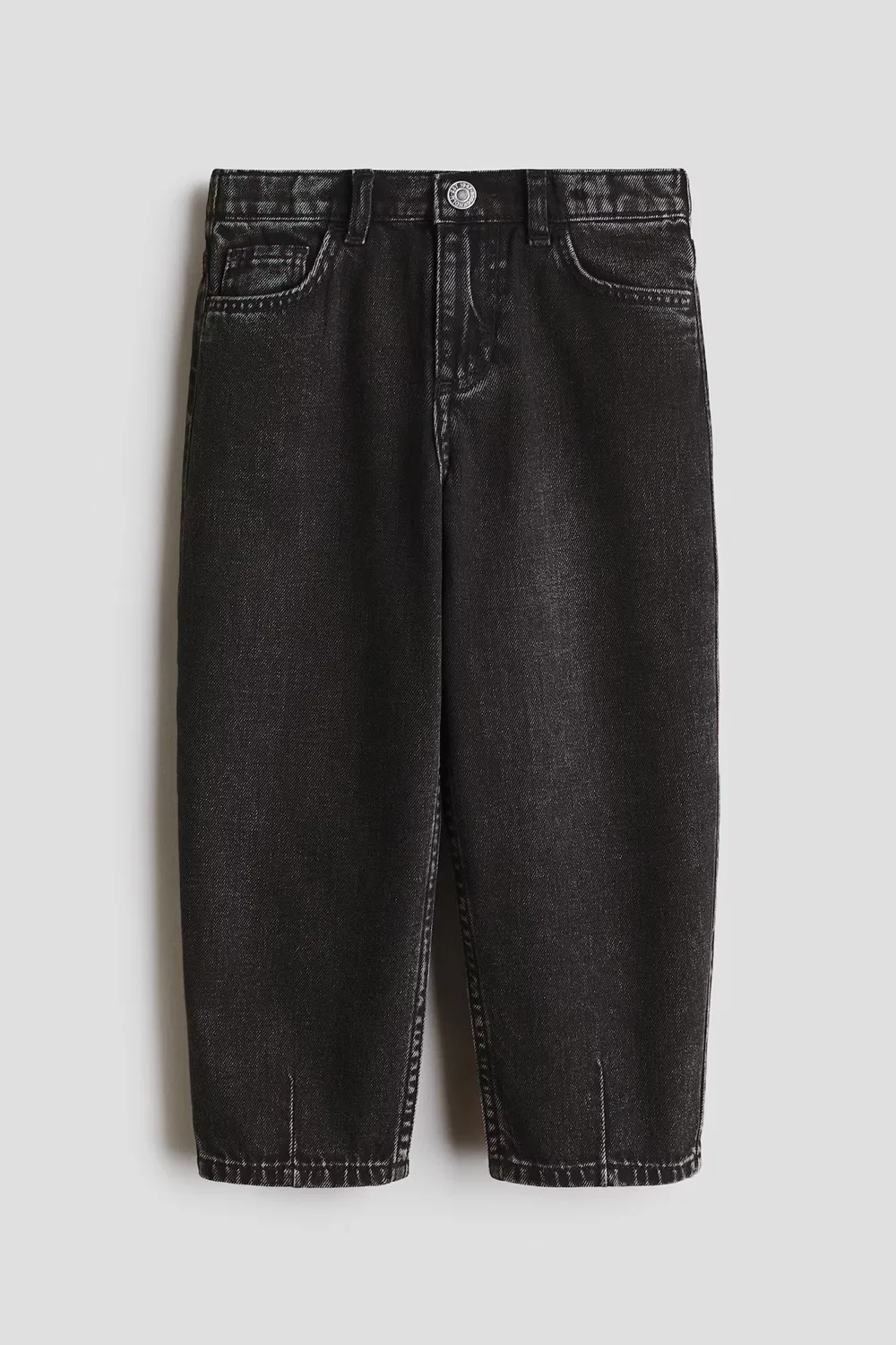 Свободные джинсы-бочонки H&M, Schwarz