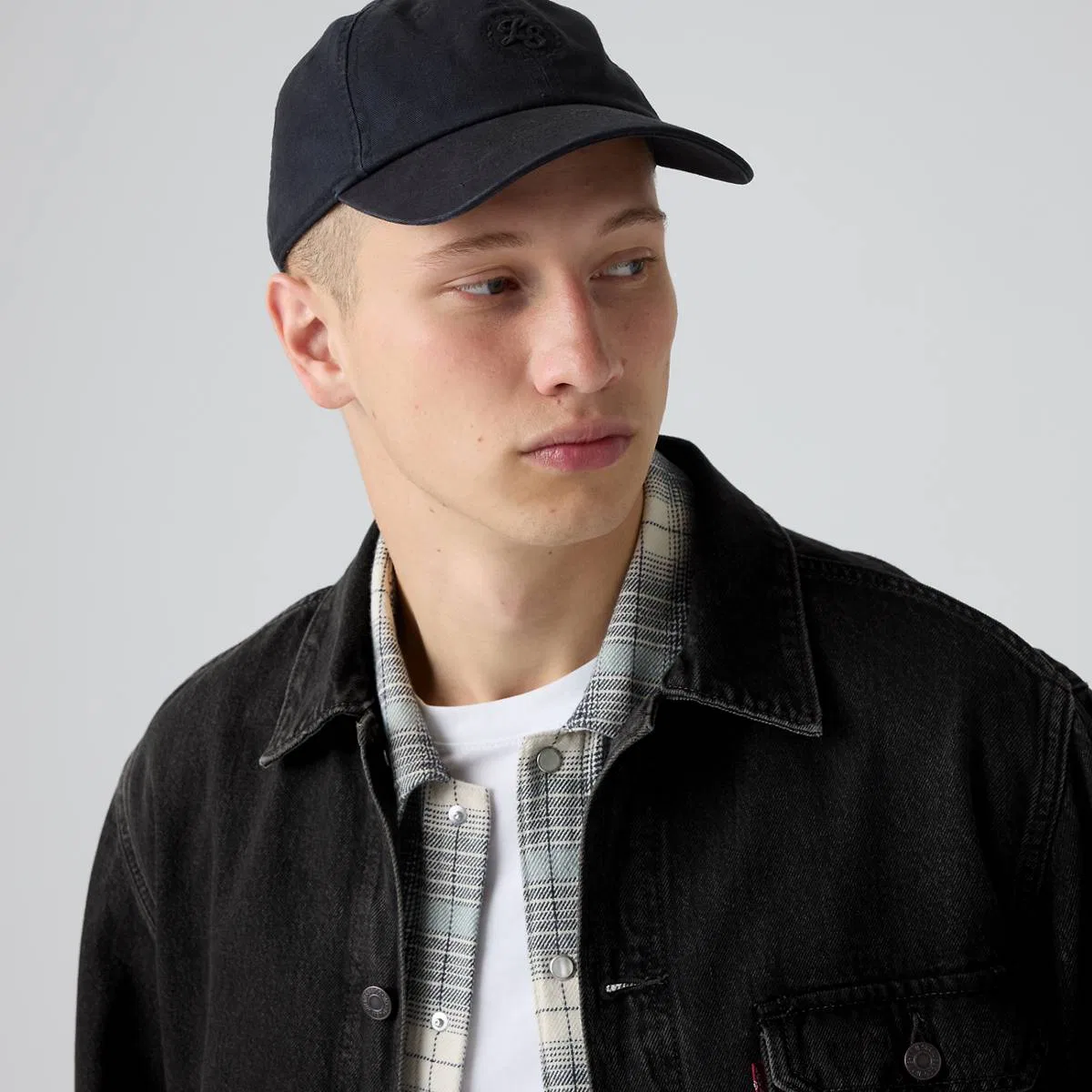 Джинсовая куртка-тракер Walnut Springs Levi's, Muddy Stones Overdye - Brown — фото 2