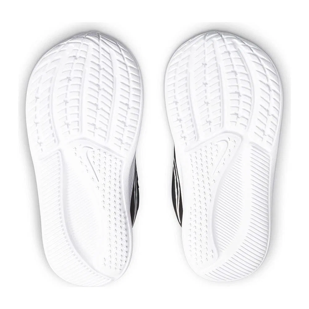 Детские кроссовки для мальчиков с синтетическим верхом NIKE Star Runner 3 NIKE, Black Dark Smoke Grey White — фото 3