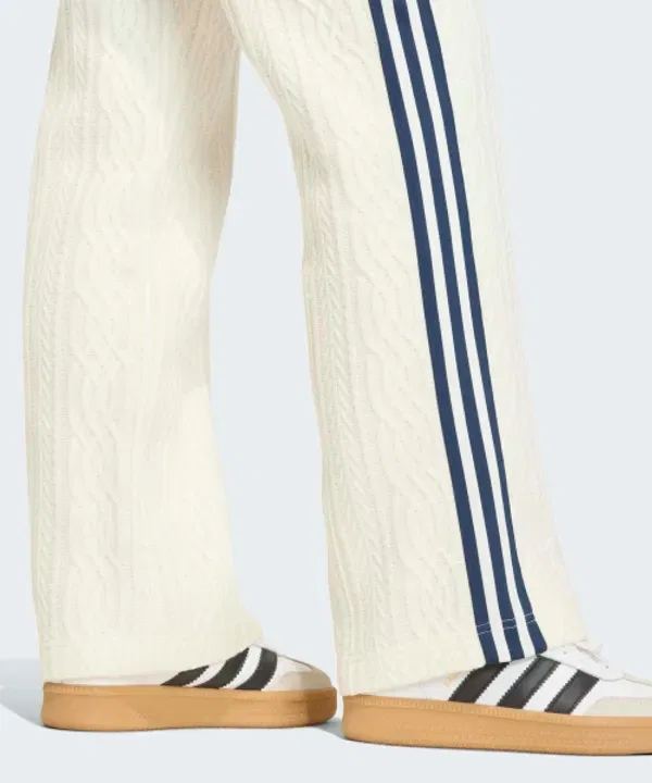 Трикотажные брюки Beckenbauer Track, Adidas, белый — фото 4