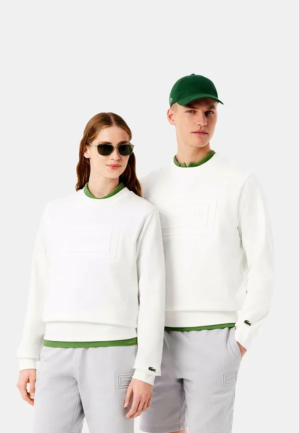 Толстовка Lacoste, классическая, белый