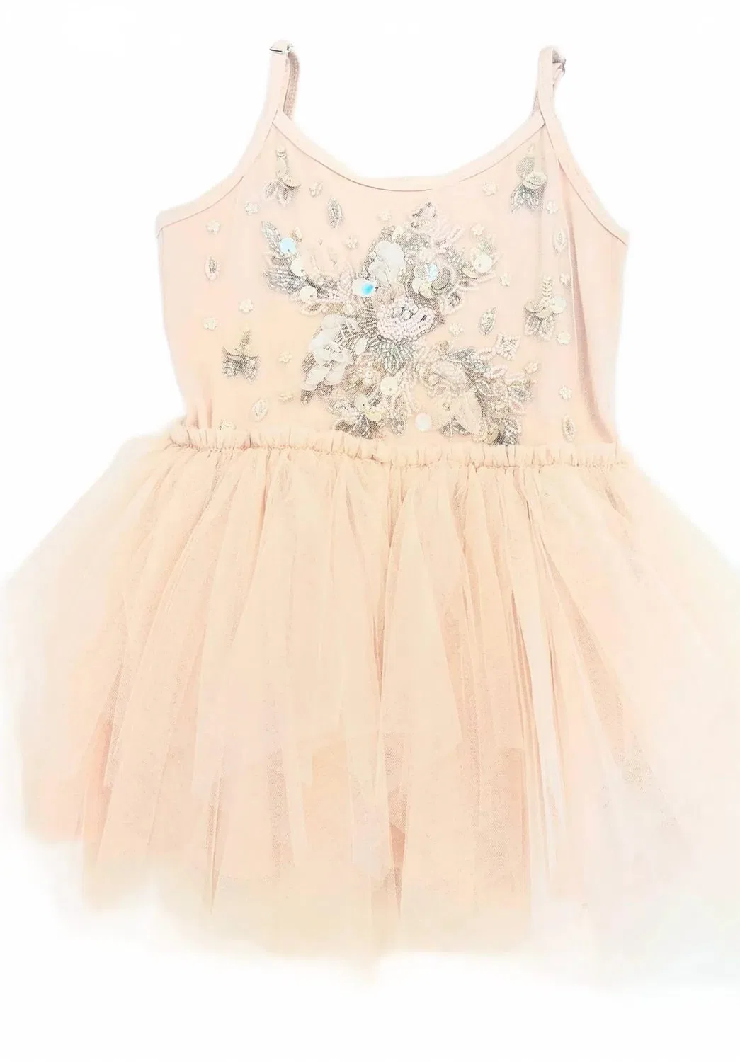 Детское платье для девочек с фатиновой юбкой Aria Tulle Ooh! La, Sand
