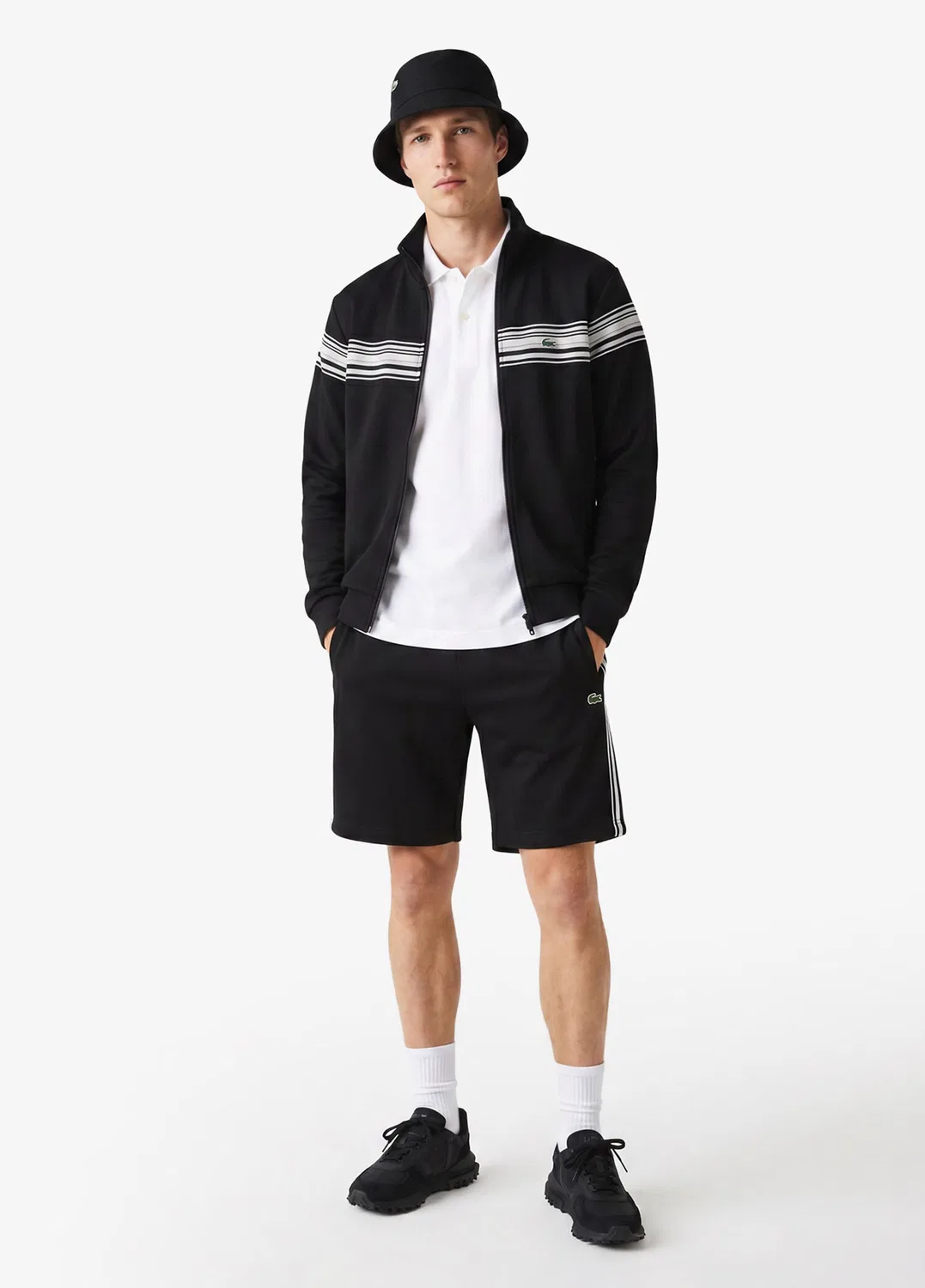 Свитшот Lacoste, черный — фото 4