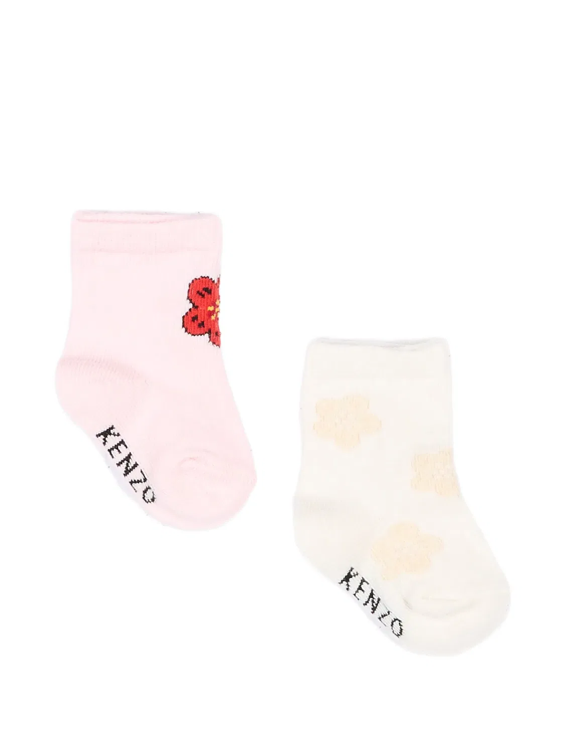 Комплект из двух пар носков Boke Flower Kenzo Kids, розовый