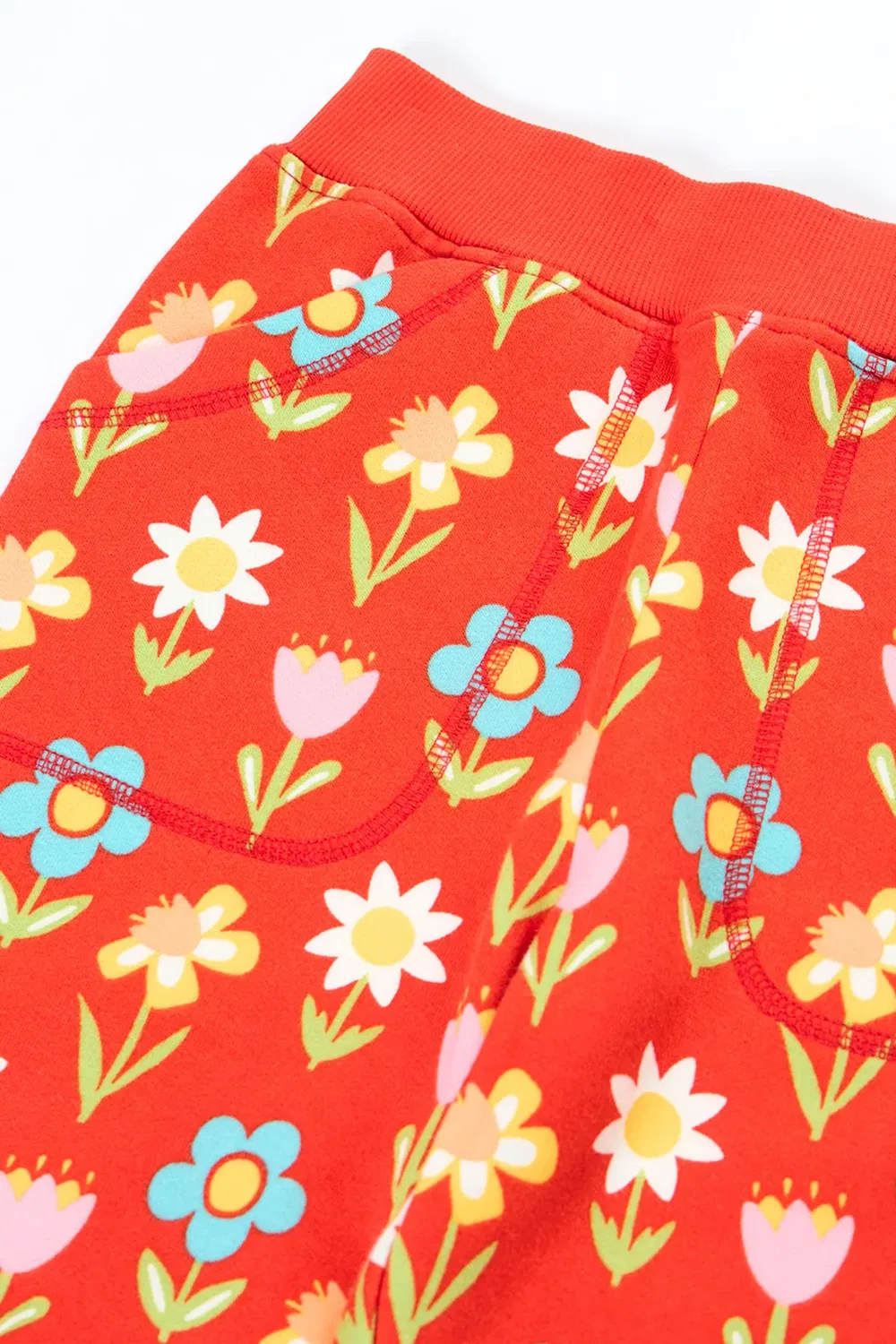 Детские джоггеры Malpas Frugi, Red — фото 3
